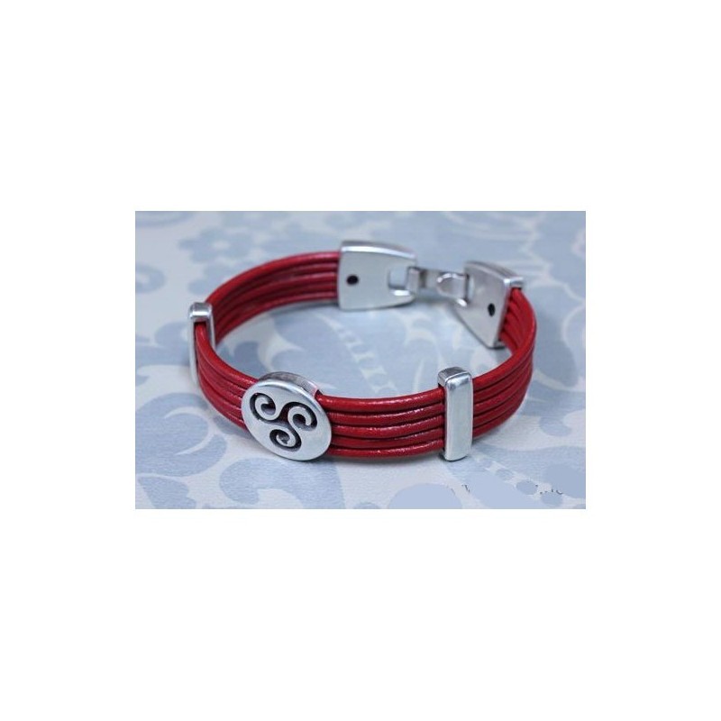 A TRISKEL BRACELETE VERMELHO