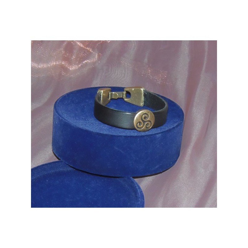 TRISKEL PULSEIRA DE COURO