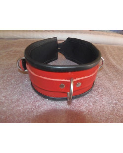 COLAR VERMELHO TRÊS ARGOLLAS