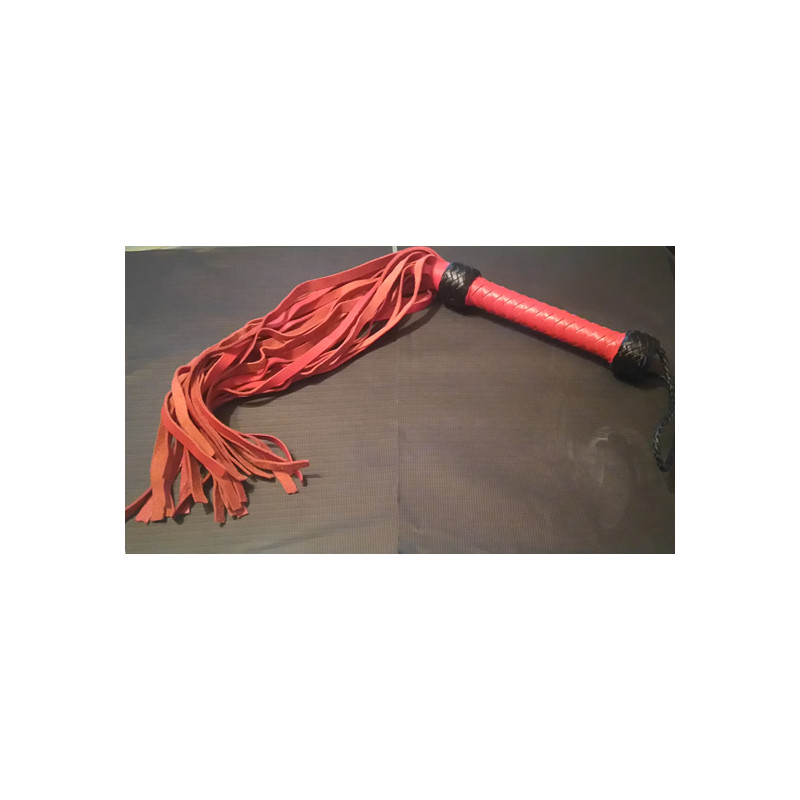 CHICOTE VERMELHO E PRETO